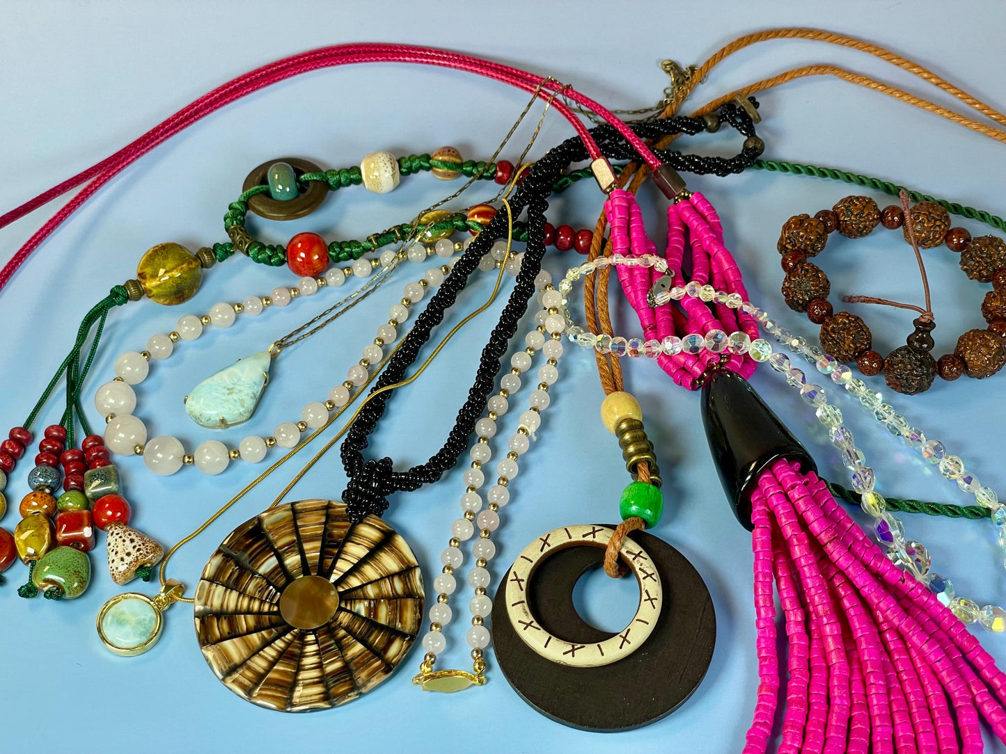 Lot of Jewelry Mostly Necklaces