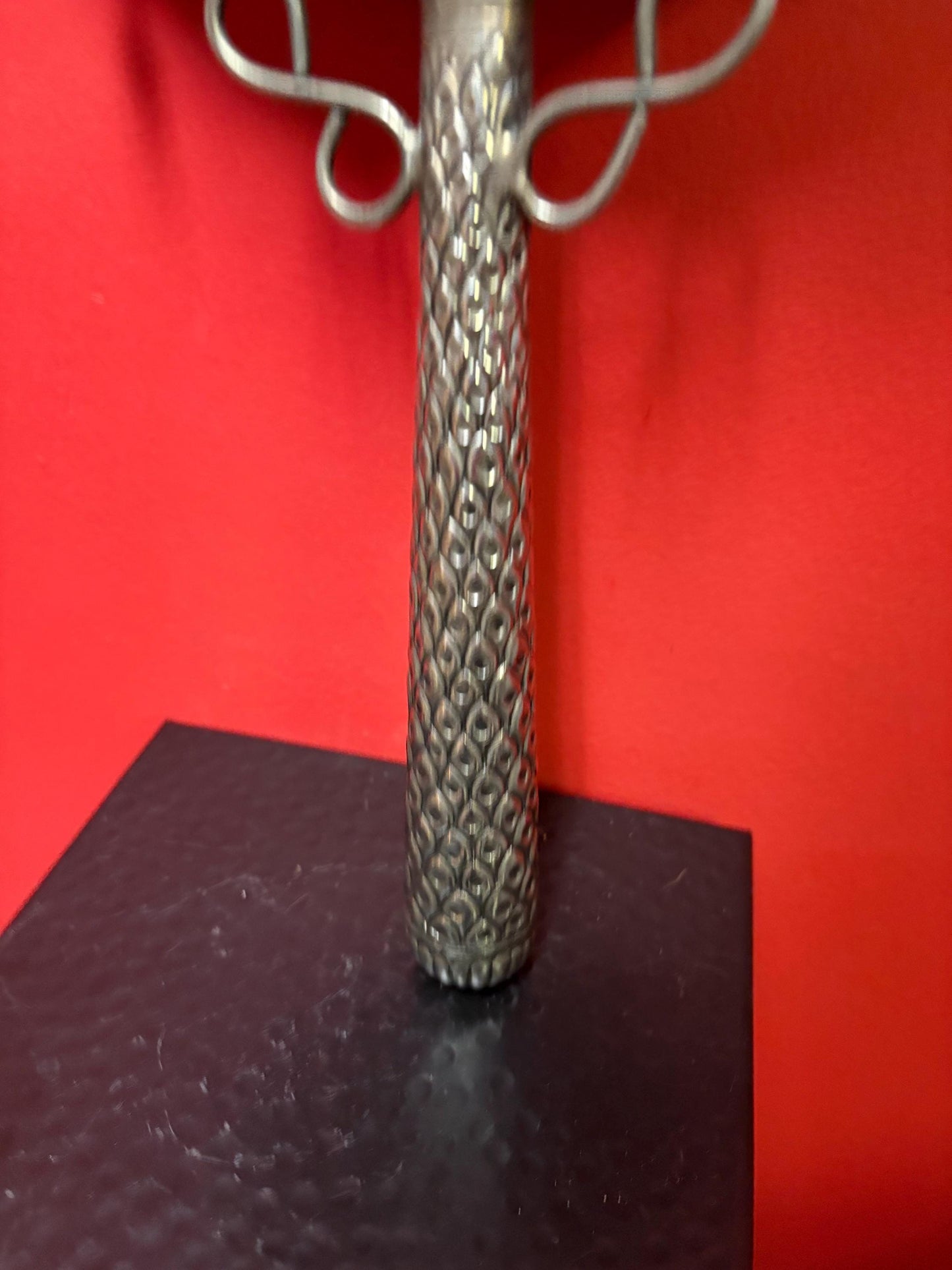 Stunning Persian untested 17 by 9 inch hand mirror - great antique condition and wonderful decor or gift  unusual and super detail - wow