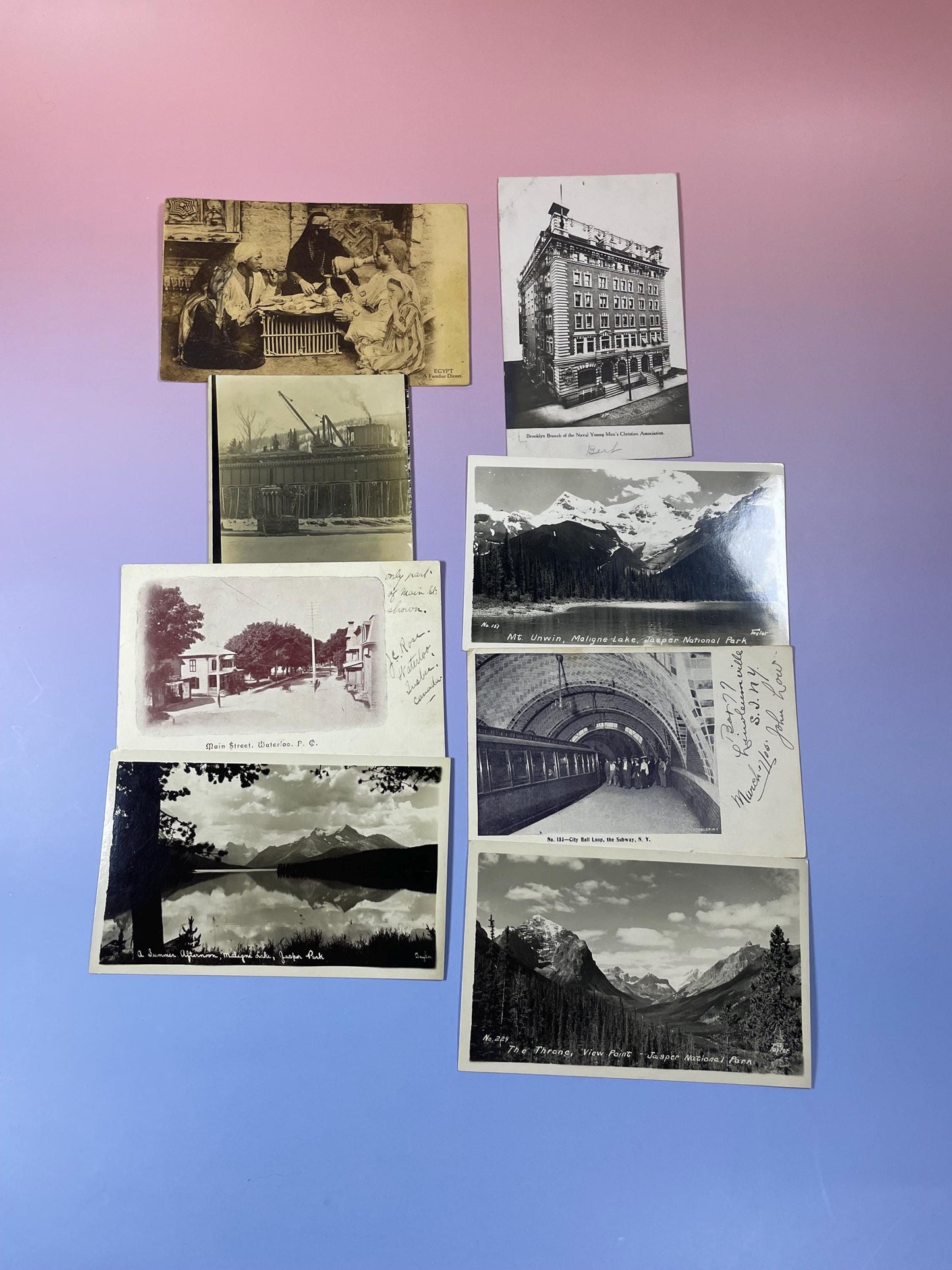 Lot of 8 Antique Postcards  Historic & Scenic Views