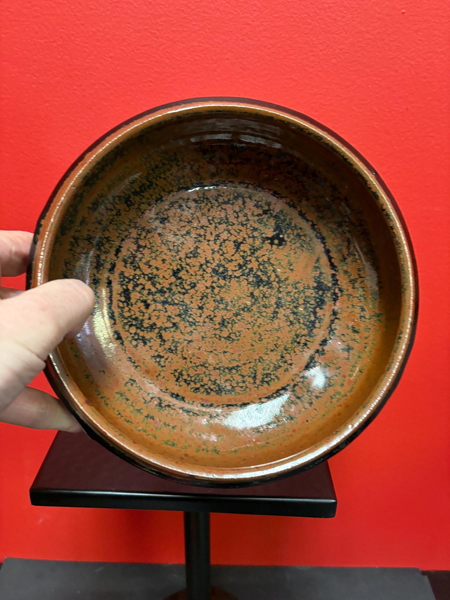 Wayne Ngan - Absolutely beautiful 8 x 3.5 inch Japanese Canadian authentic signed Wayne Ngan bowl  unsigned  Perfect condition