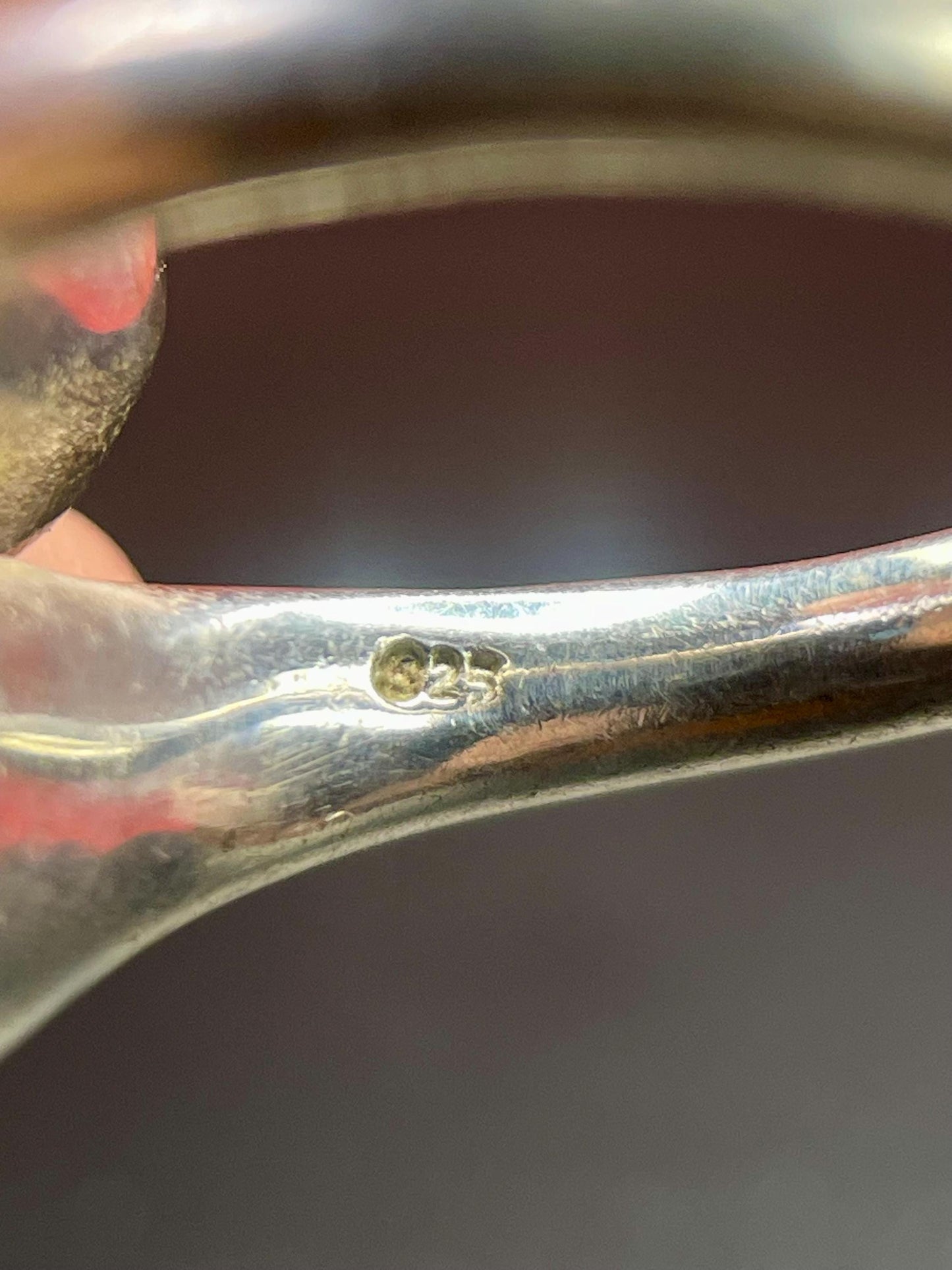 Lovely Navajo sterling silver and turquoise ring   size 9  shiny and beautiful  amazing value