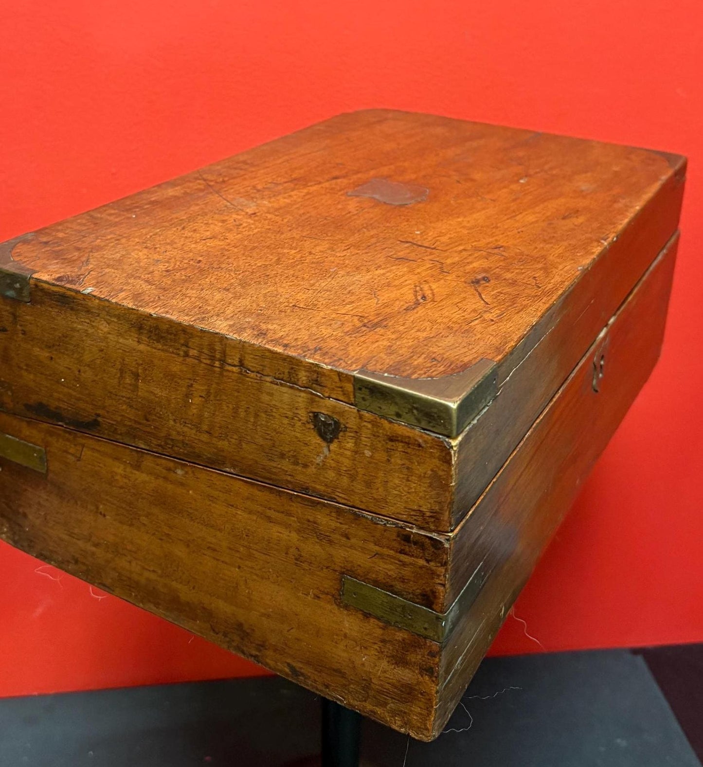 English antique 14 x 8 x 5.5 laptop desk not perfect so see photos and very very very good price  nice example