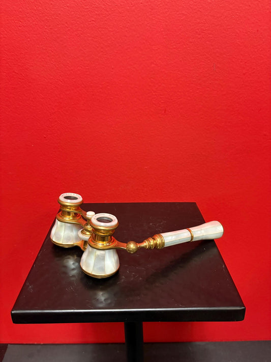 Stunning BIRKS Vancouver, antique mother of Pearl opera  glasses with tiny damage  great price  4 x 6 long