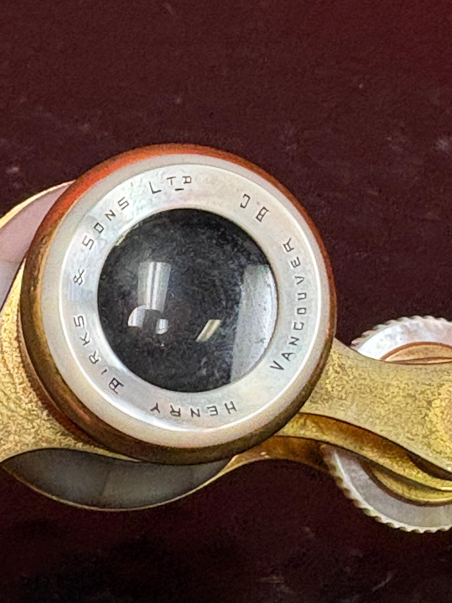 Stunning BIRKS Vancouver, antique mother of Pearl opera  glasses with tiny damage  great price  4 x 6 long