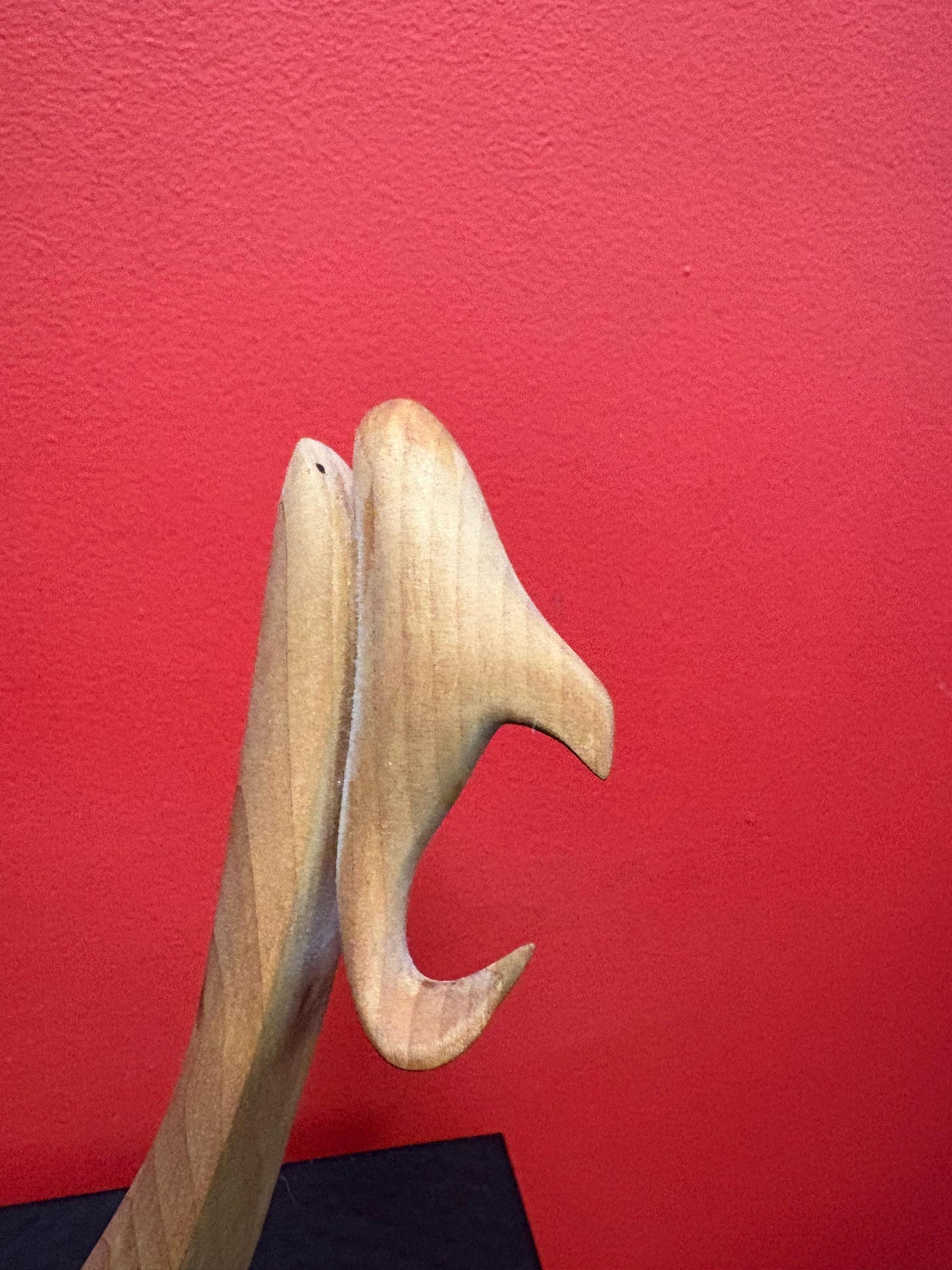 Simply perfect 11 inch long indigenous first nations killer whale cedar feast spoon  so simple and detailed  great gift - wow