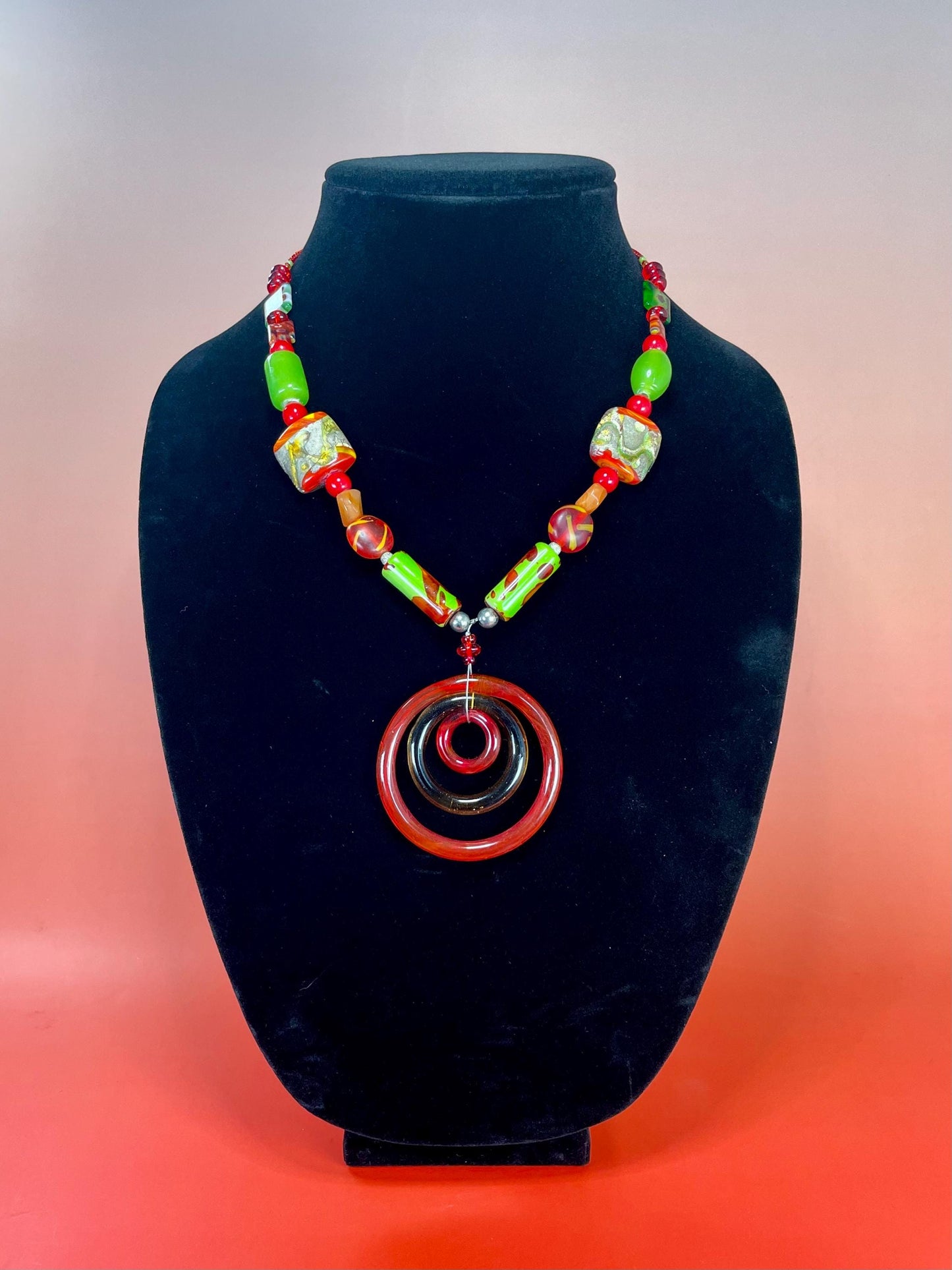 Glass Beaded Necklace  Beautiful and Unique Bead Designs