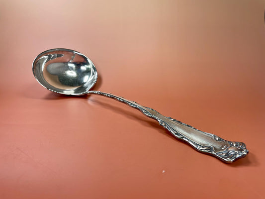 A Lovely ornate Silver Plated serving spoon  ready to gift or use