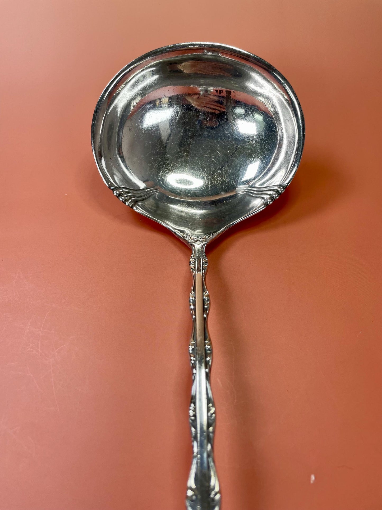 A Lovely ornate Silver Plated serving spoon  ready to gift or use