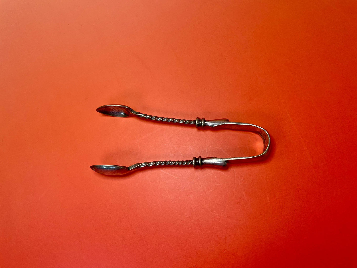 A  Beautiful set of miniature sterling silver nips — great value and need polish- perfect gift - tea time