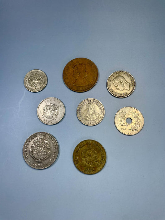 Lot of Coins from Various Countries  Perfect for Collectors