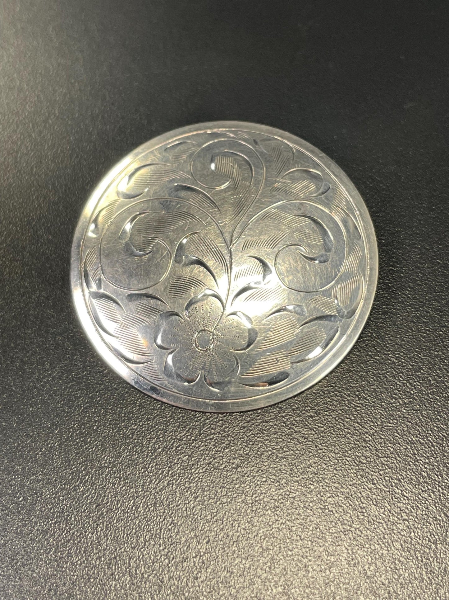 Stunning Sterling Silver Brooch and Earring Set