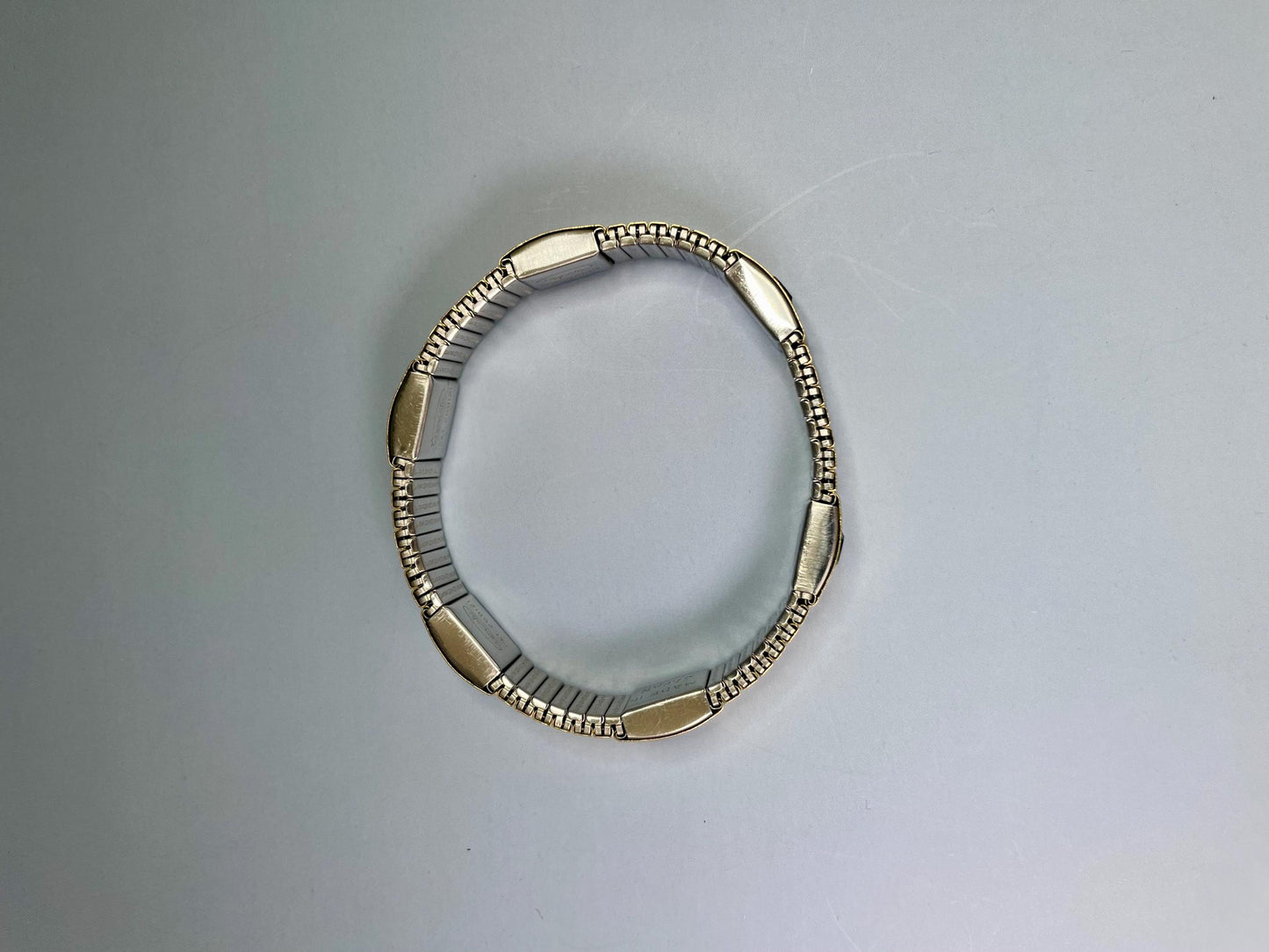 Gold and Silver Tone Bracelet with stones  Timeless and Versatile