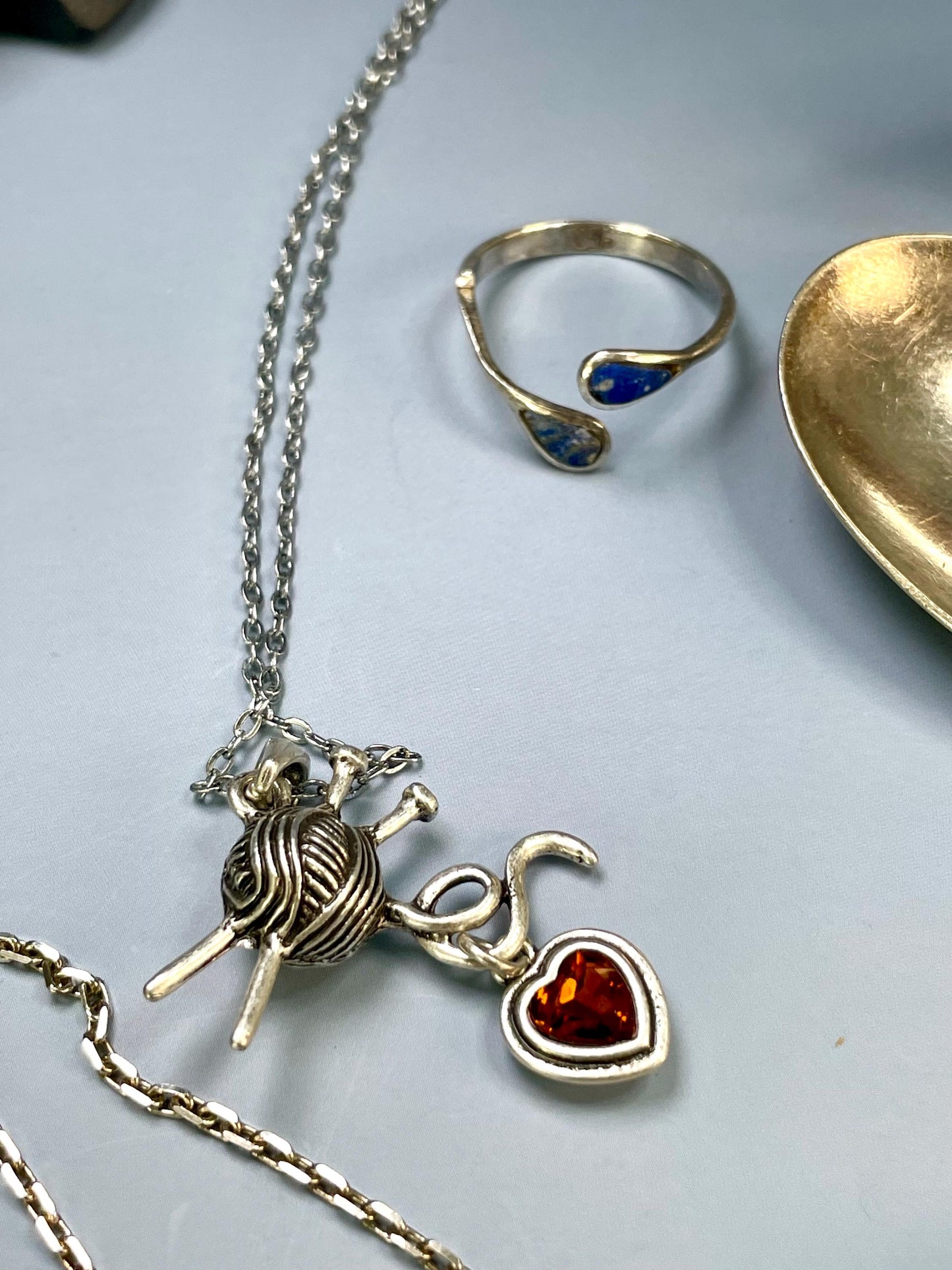 Lot of Mixed Jewelry and Spoons