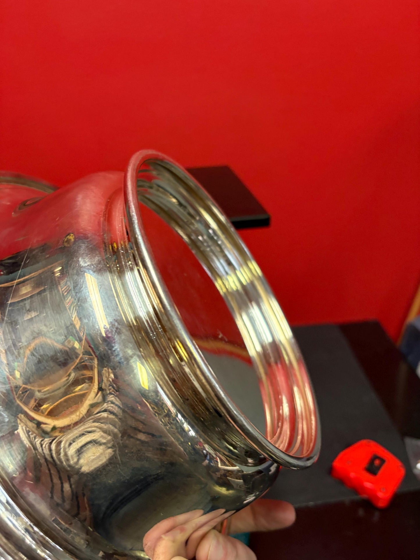 Stunning Canadian antique BIRKS Regency silver plated large bowl  great for serving  10.5 inches across and 4 inches high  gift alert