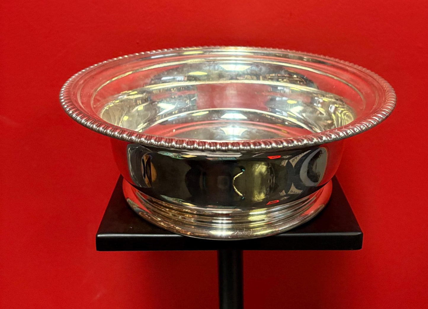 Stunning Canadian antique BIRKS Regency silver plated large bowl  great for serving  10.5 inches across and 4 inches high  gift alert