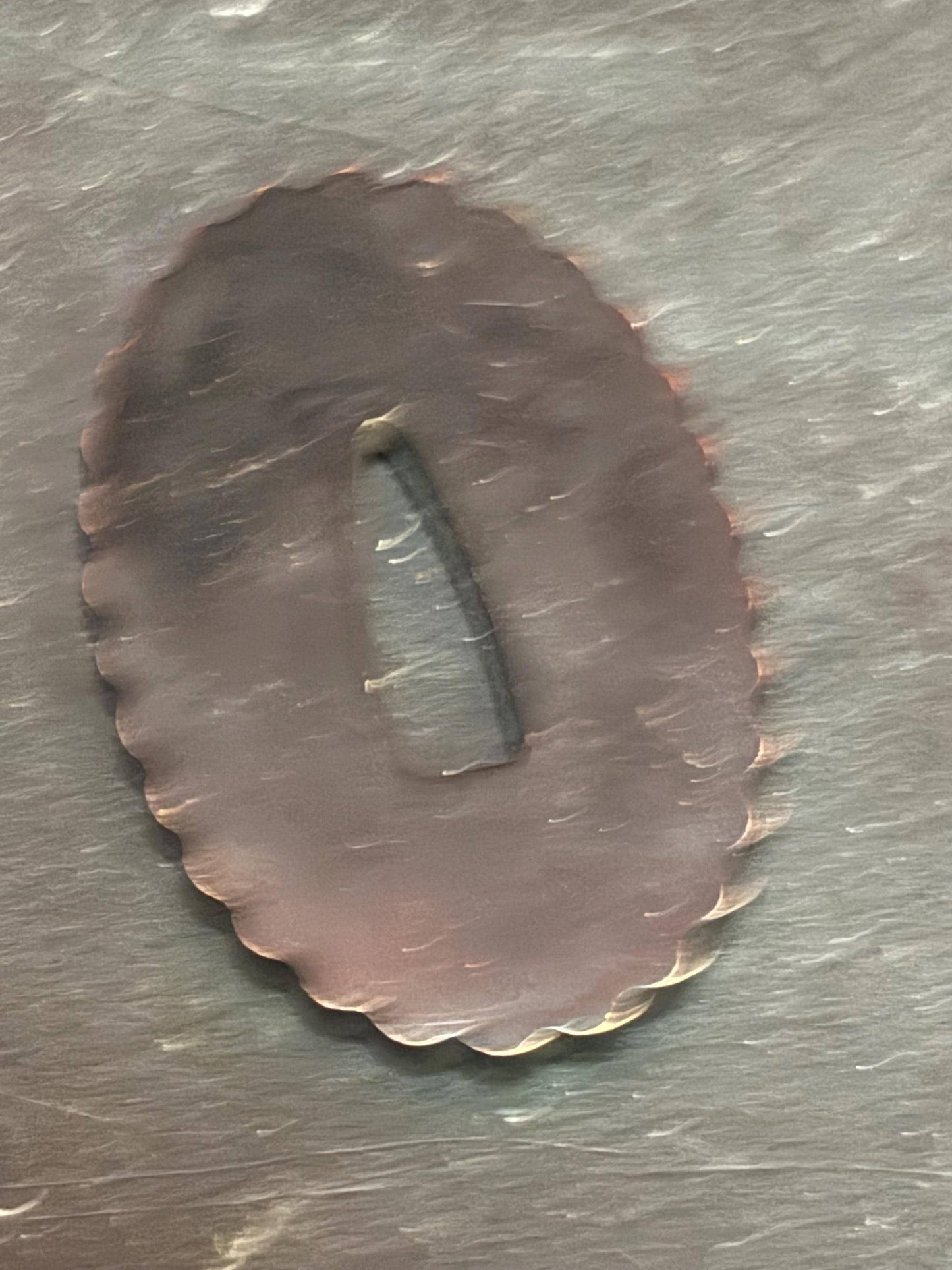 Incredible 2 inch Japanese katana TSUBA - bronze and gilt - fabulous detail  wow   Japanese samurai tsuba