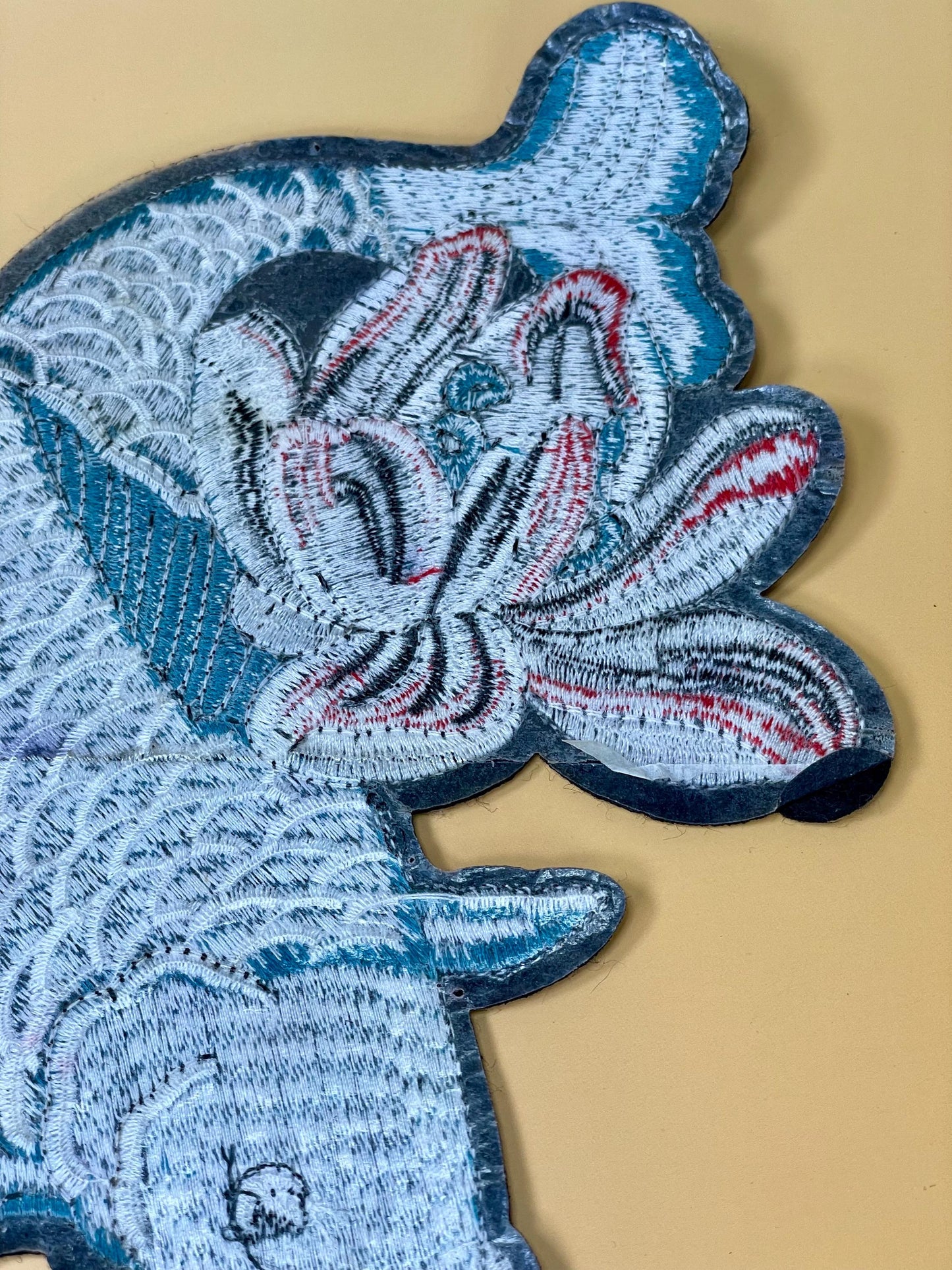 Lovely Large Koi Fish Sew-On Patch