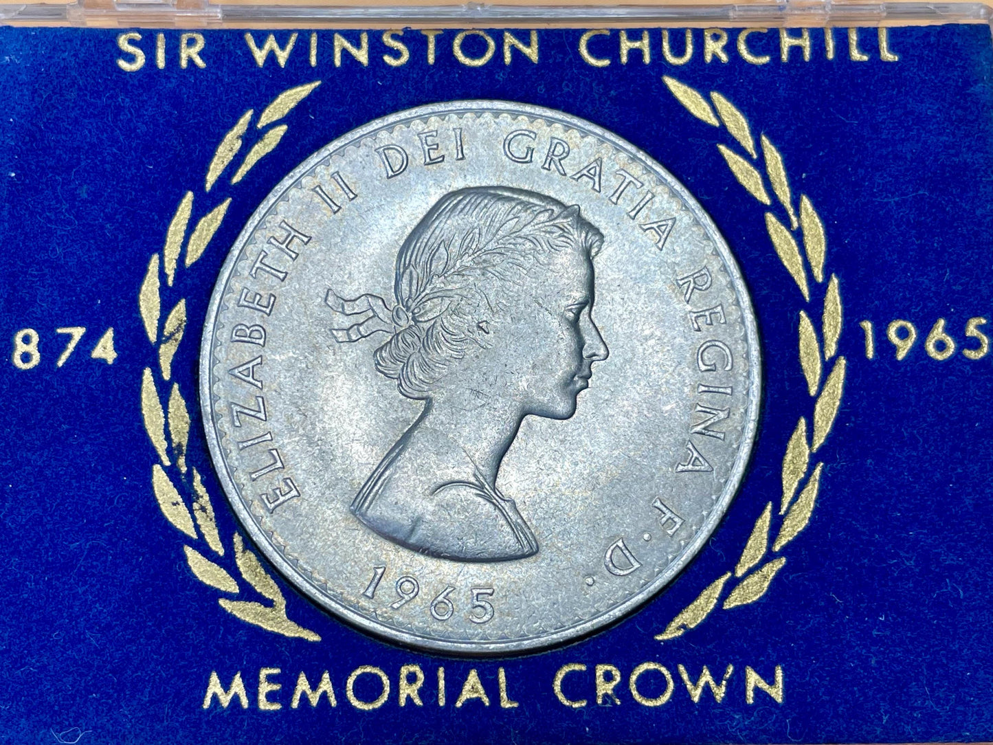 Sir Winston Churchill Memorial Collectors Coin