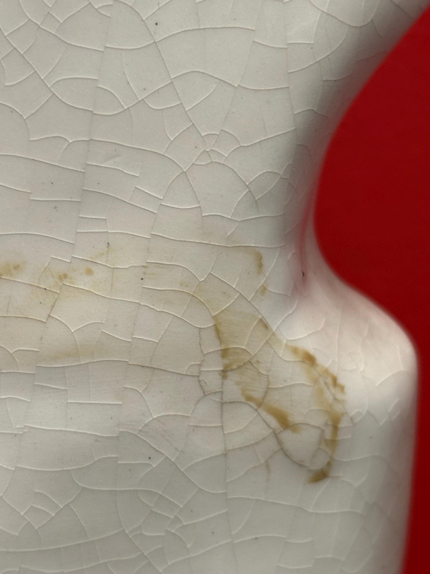 Beautiful antique English Staffordshire flatback statue of a couple  14 x 8 wide  good condition for age