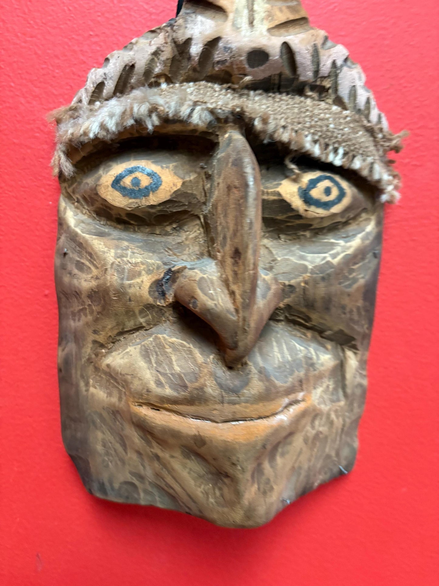 Museum quality 10 inch rare antique indigenous First Nations Pacific Northwest  mask   primitive Beauty  wow