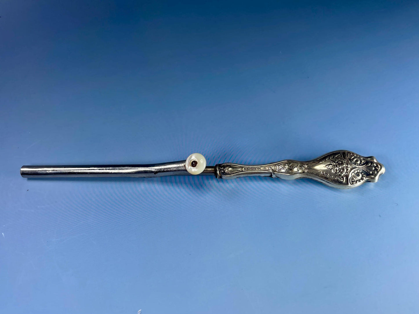 English Sterling Silver Glove Stretchers