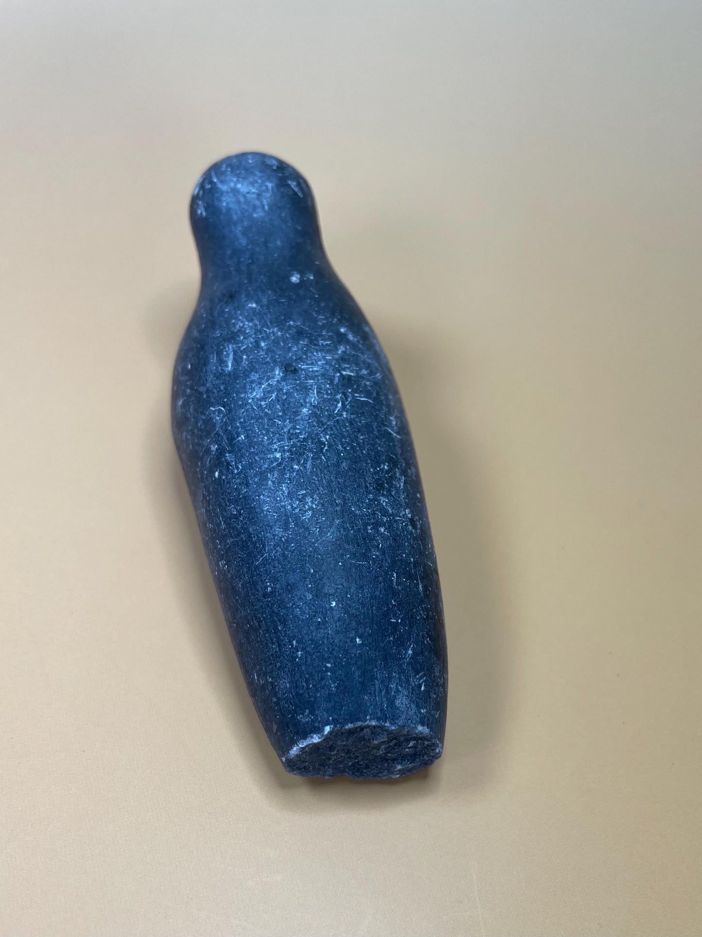 3 Indigenous Inuit soapstone carvings  all three broken, so see photos and priced low accordingly