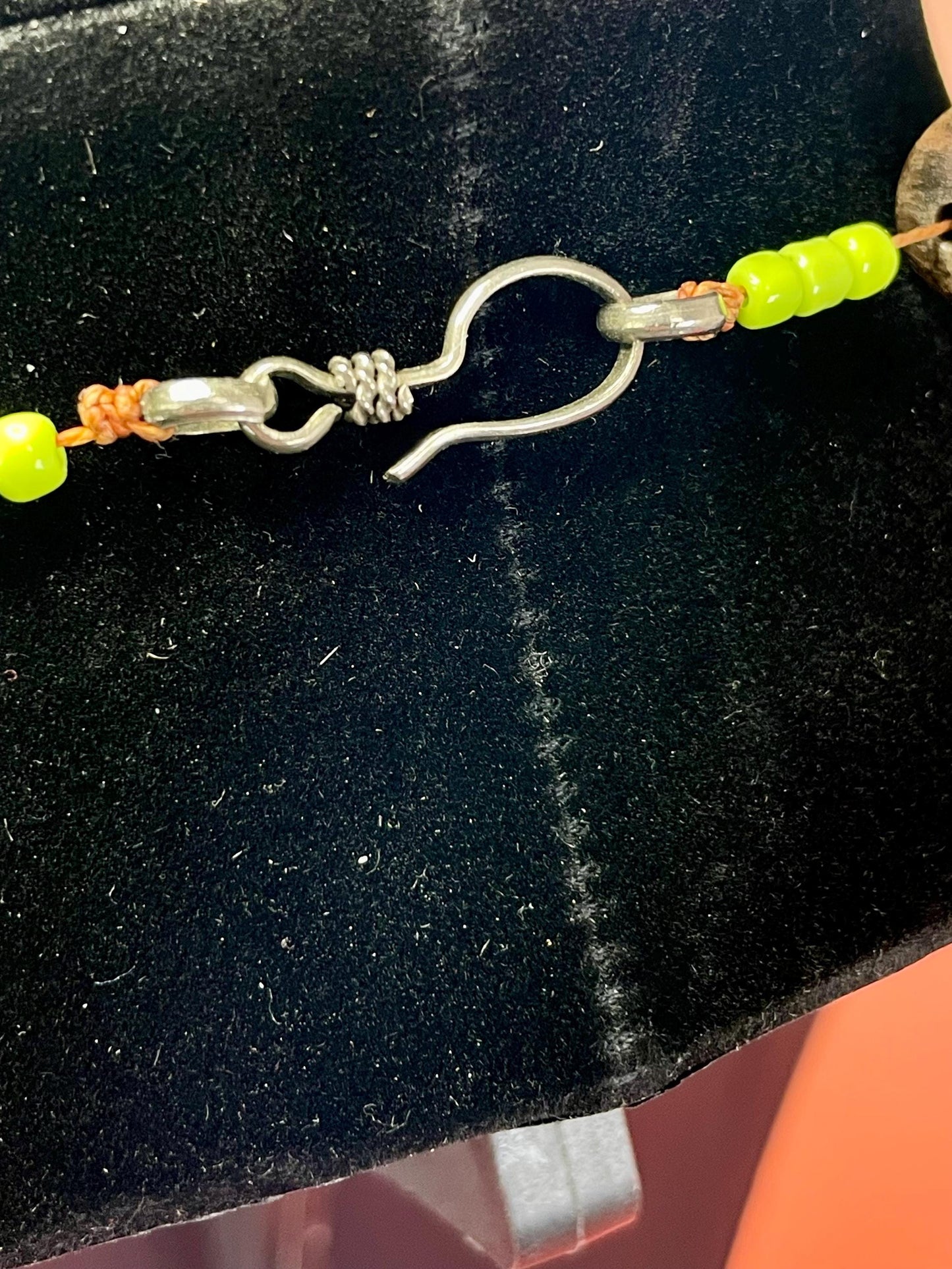 Beautiful Beaded necklace  vintage, and approximately 25 inches long  Unique and very unusual