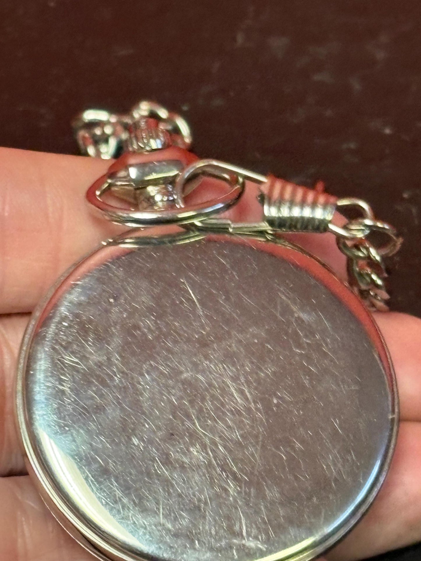 Cool little pocket watch - as is  possibly belonged to former Prime Minister, Justin Trudeau  great value  2.5 inches