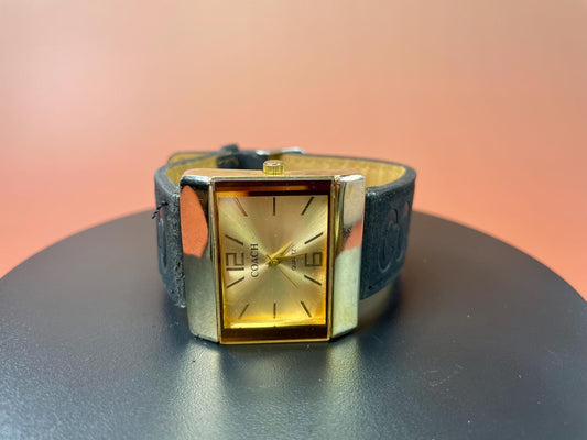 Mens Coach watch  as is  cool piece  final sale