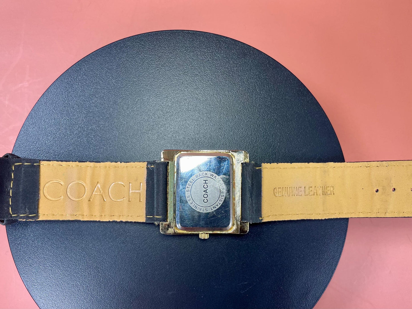 Mens Coach watch  as is  cool piece  final sale