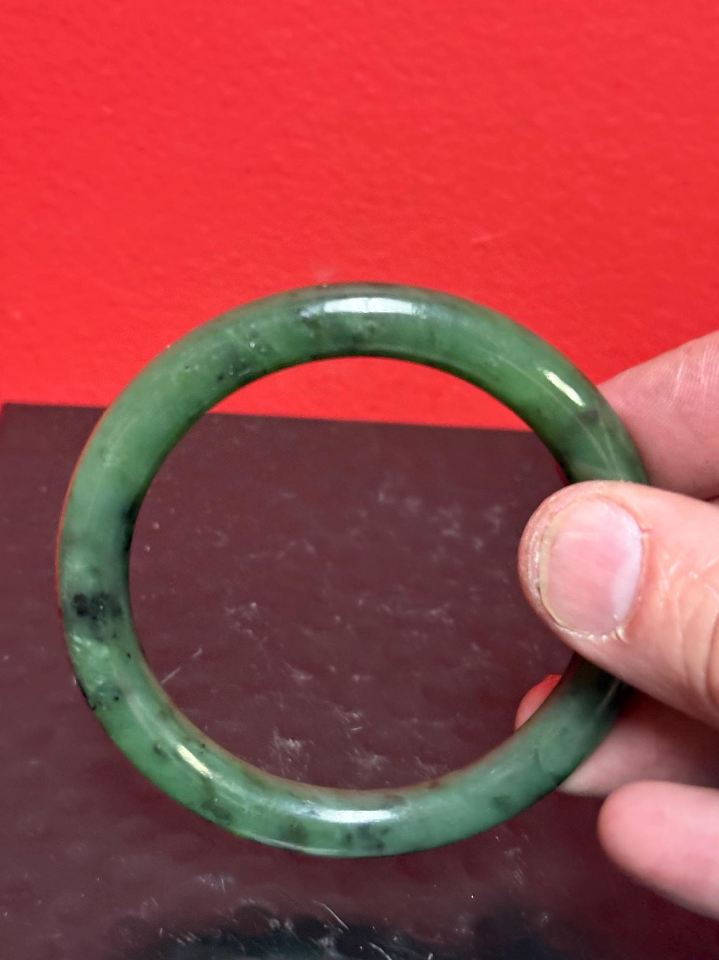 3 inch jade Chinese jade bracelet   lovely