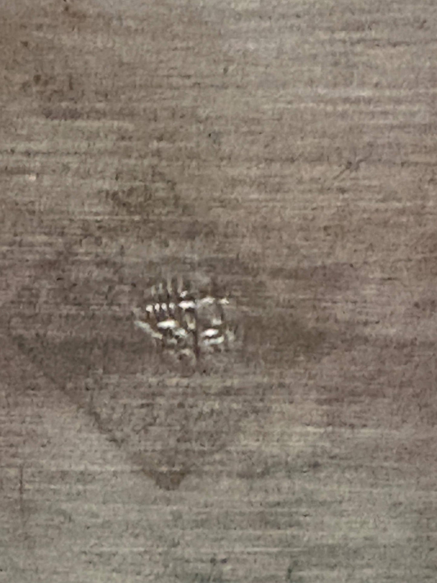 Antique heavy Asian box  4 x 3 x 1 thick  great patina  good value  signed