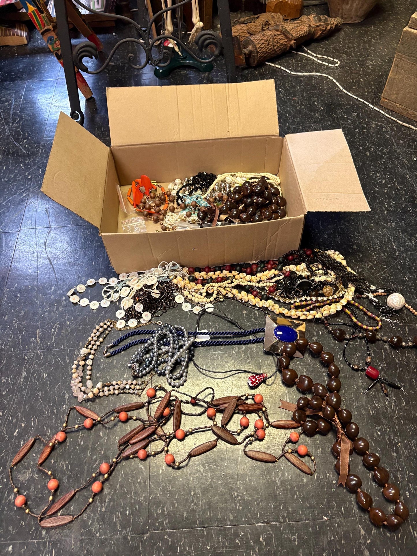 Massive amount of costume jewellery   perfect for gifts or resale or dress up  Super value and you get everything