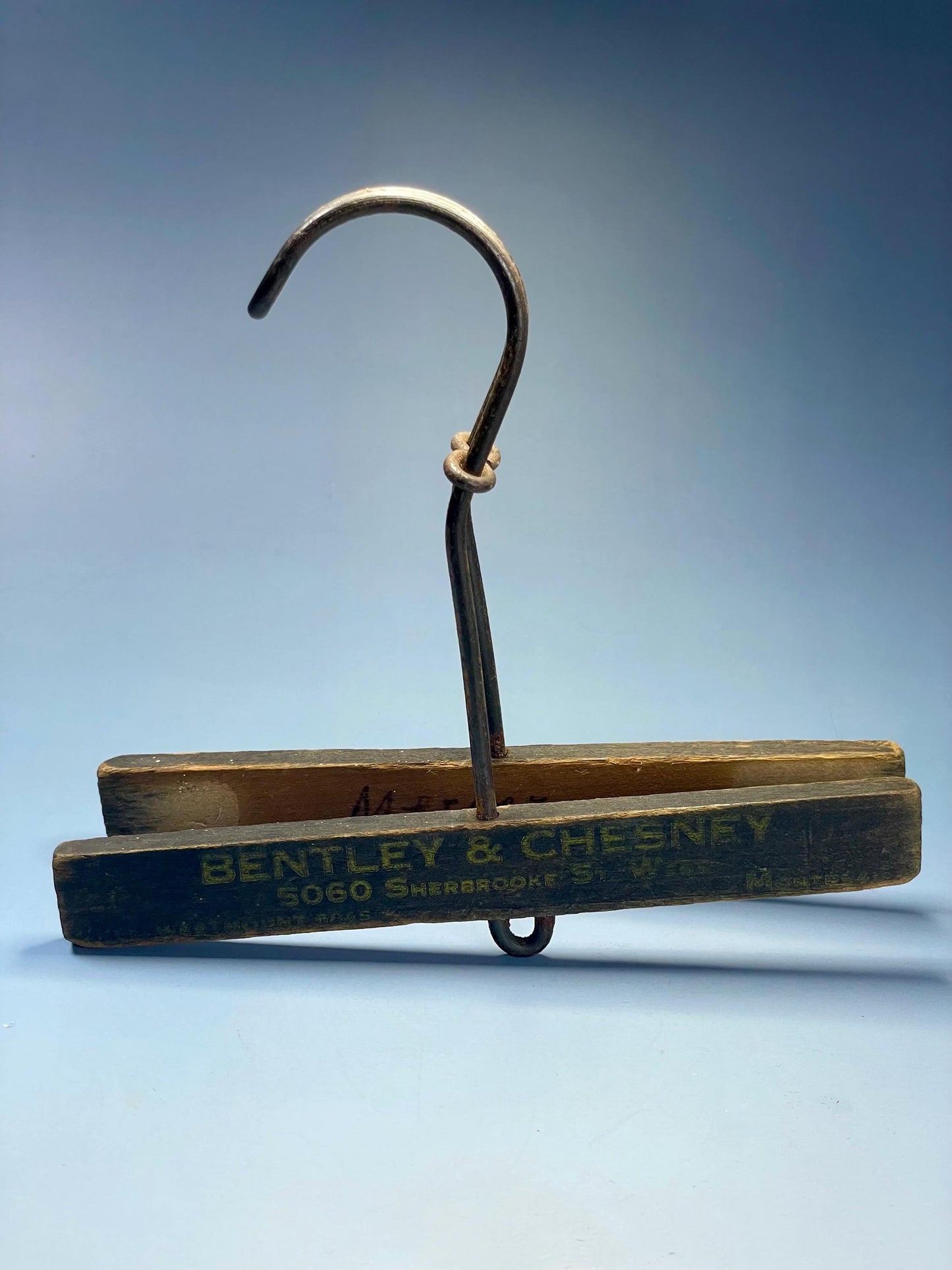 Antique Bentley and Chesney Pants Hanger