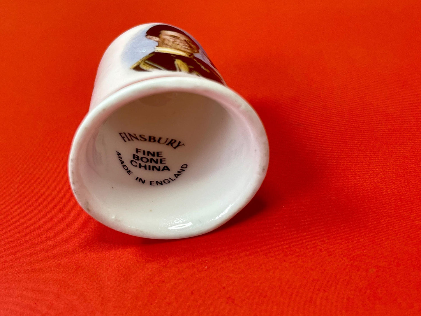 Prince Charles and Princess Diana Fine Bone China Thimbles