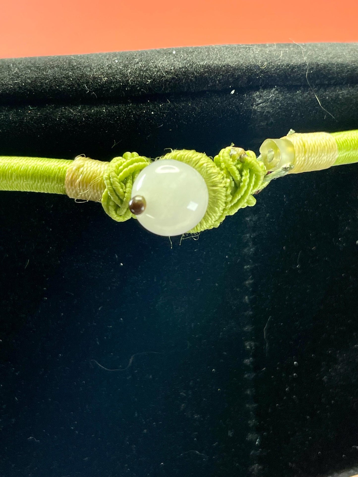 16 inch beautiful Chinese jade necklace with 2.25 inch Buddha pendant stunning