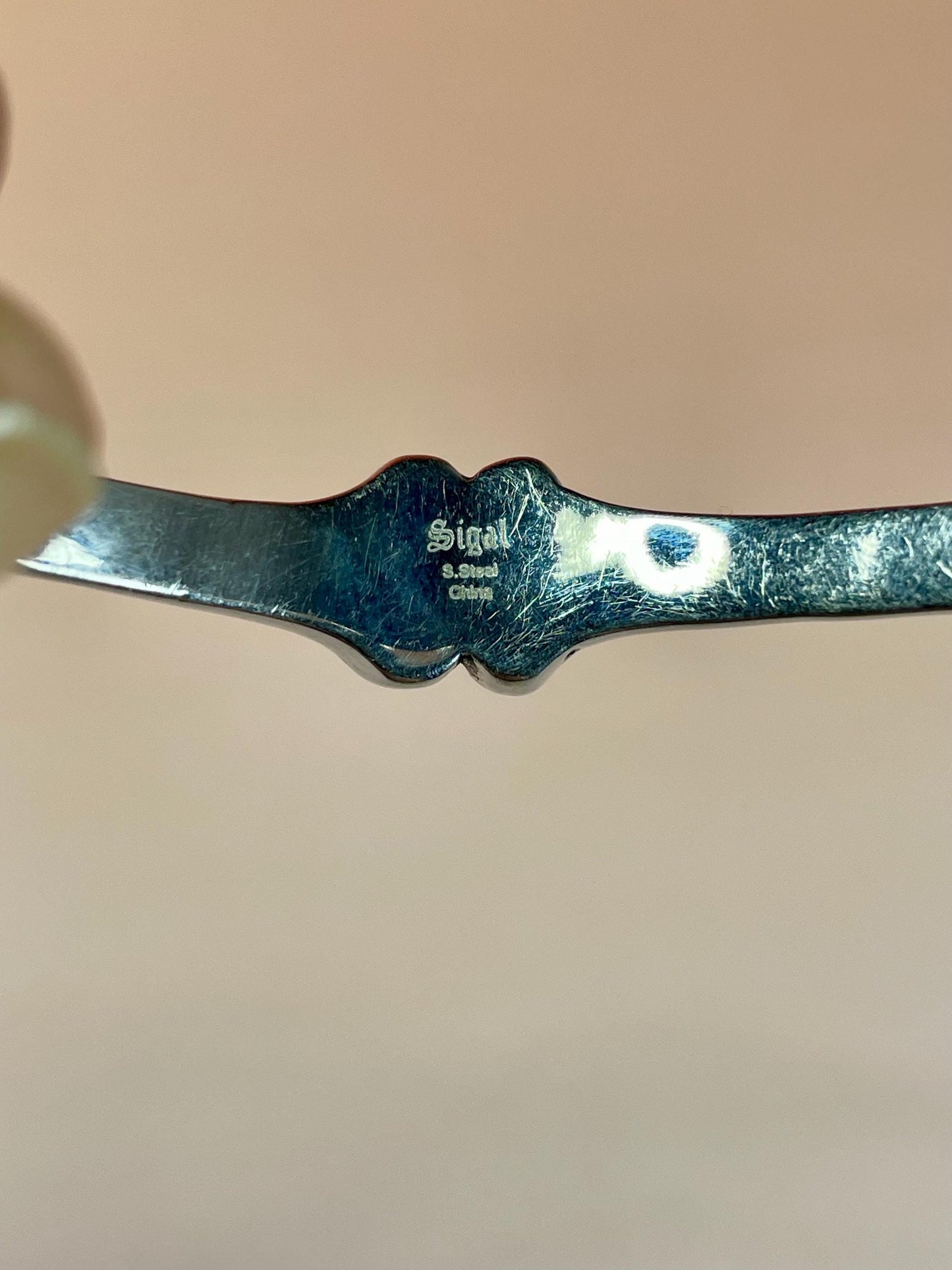 Heavy Stainless Steel Bone Bracelet