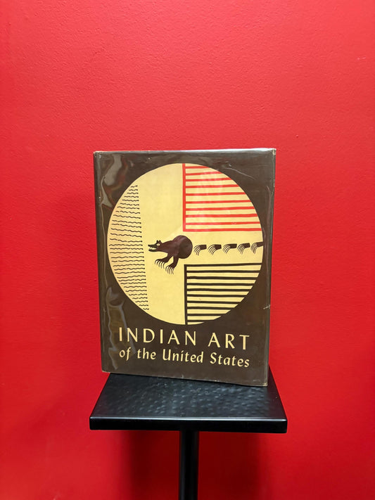 Beautiful 1941 Indian art of the United States book  great information