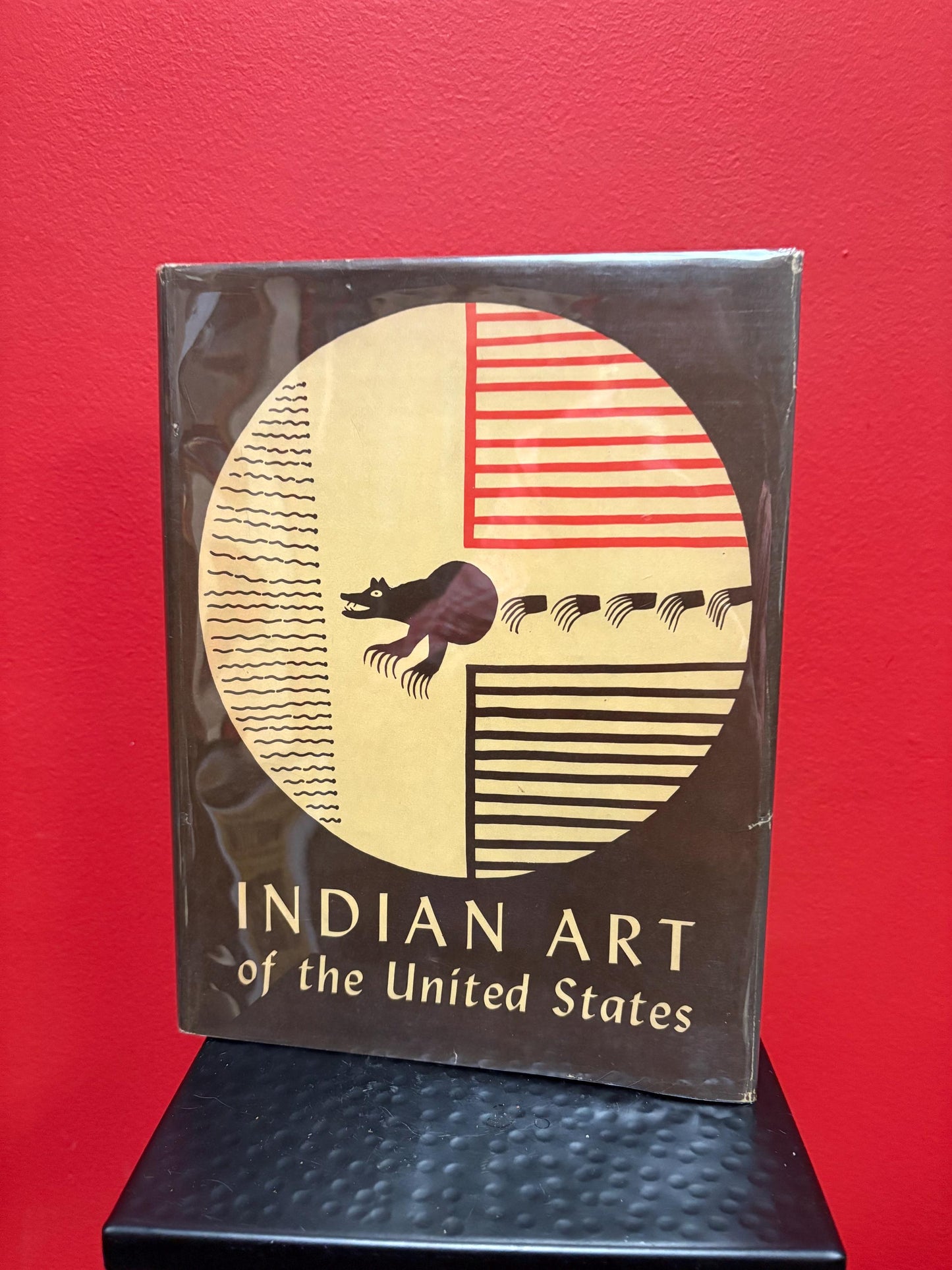 Beautiful 1941 Indian art of the United States book  great information