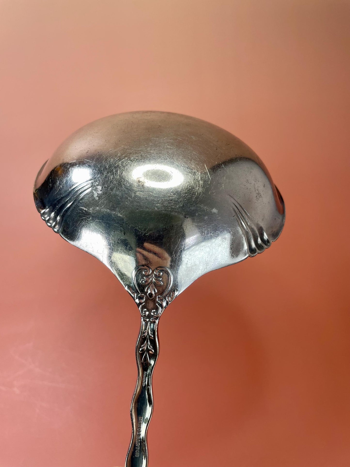 A Lovely ornate Silver Plated serving spoon  ready to gift or use