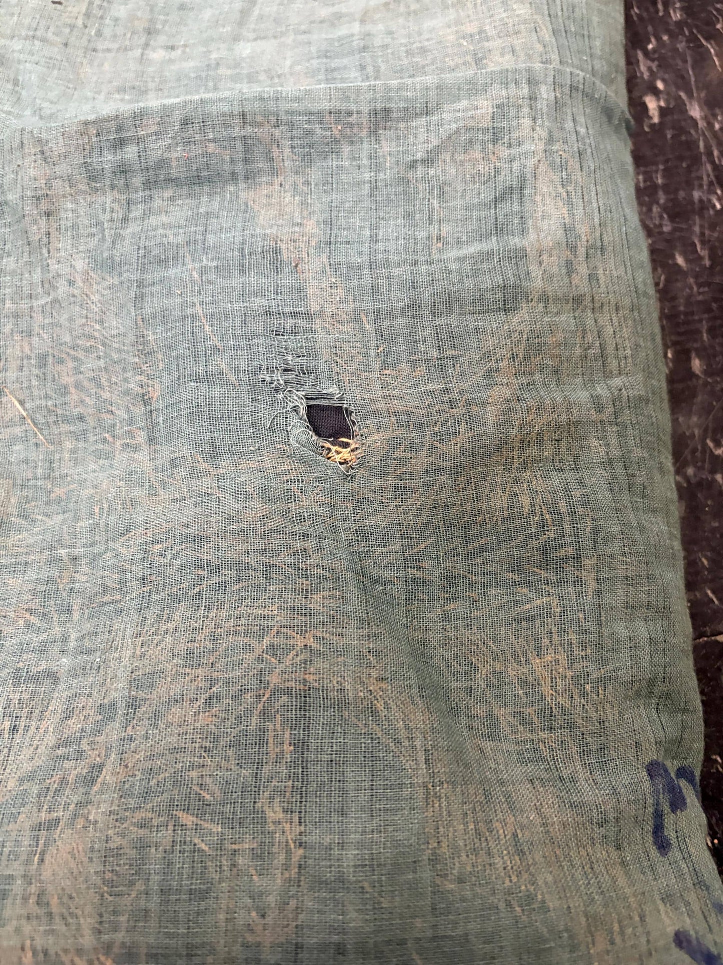 Absolutely stunning 41 x 35 antique south Asian fabric  jewelled and handmade  no words  wonderful  condition - wow