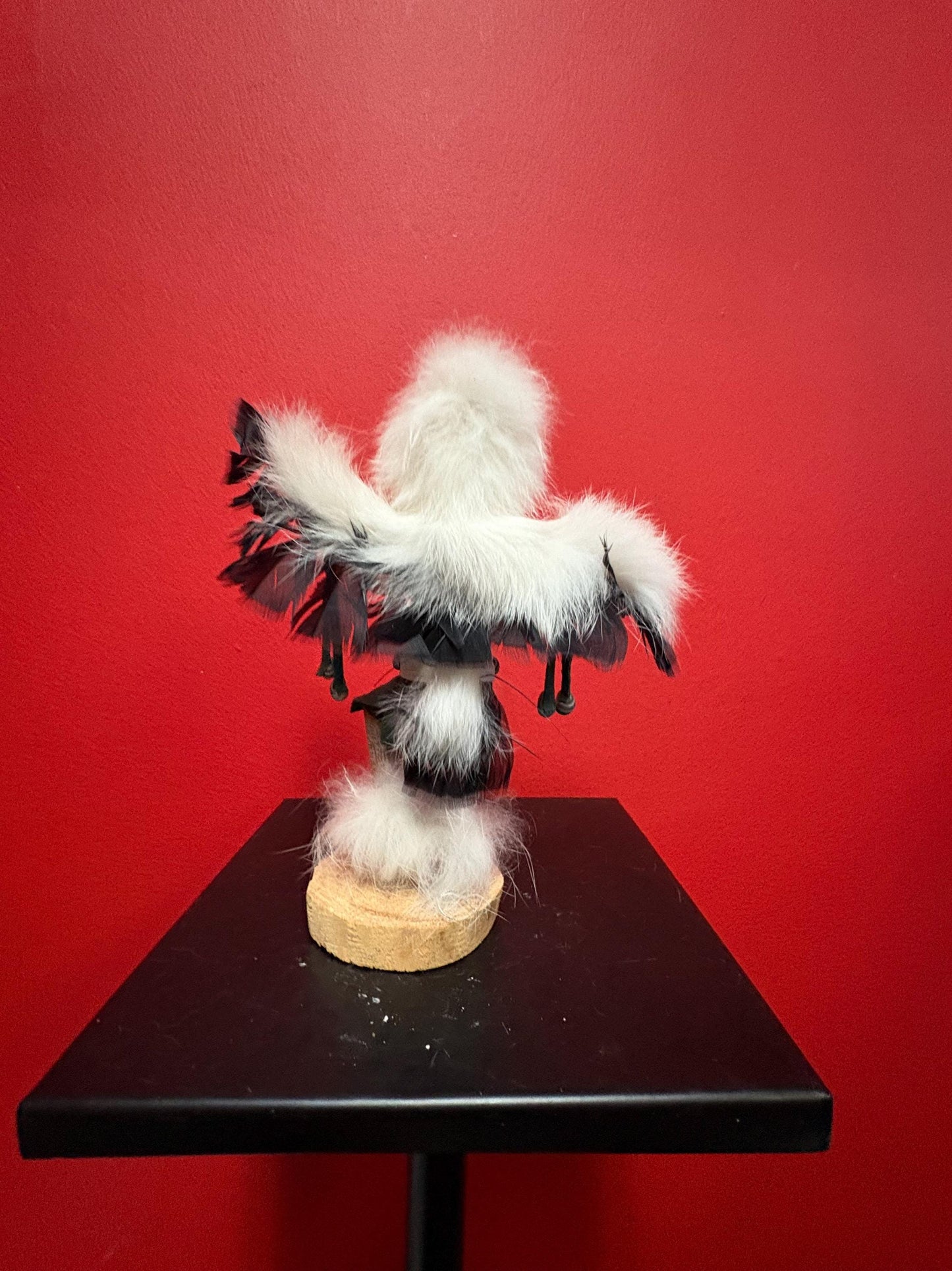 Lovely signed indigenous American hopi kachina doll great condition  8.5 inches tall