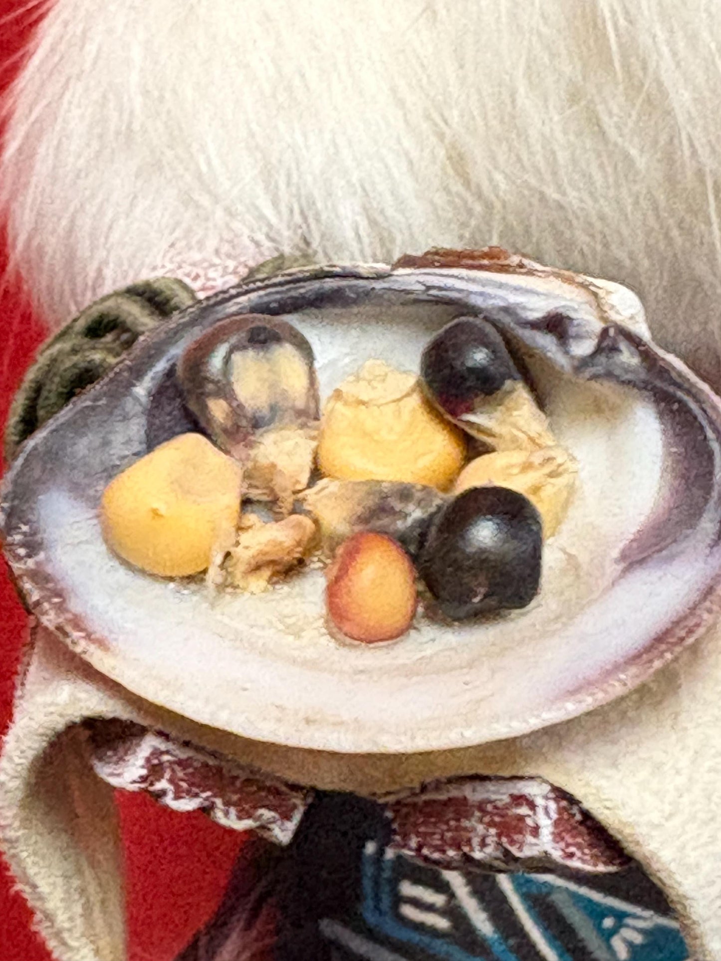 Lovely signed indigenous American hopi kachina doll great condition  12 inches tall  great basket