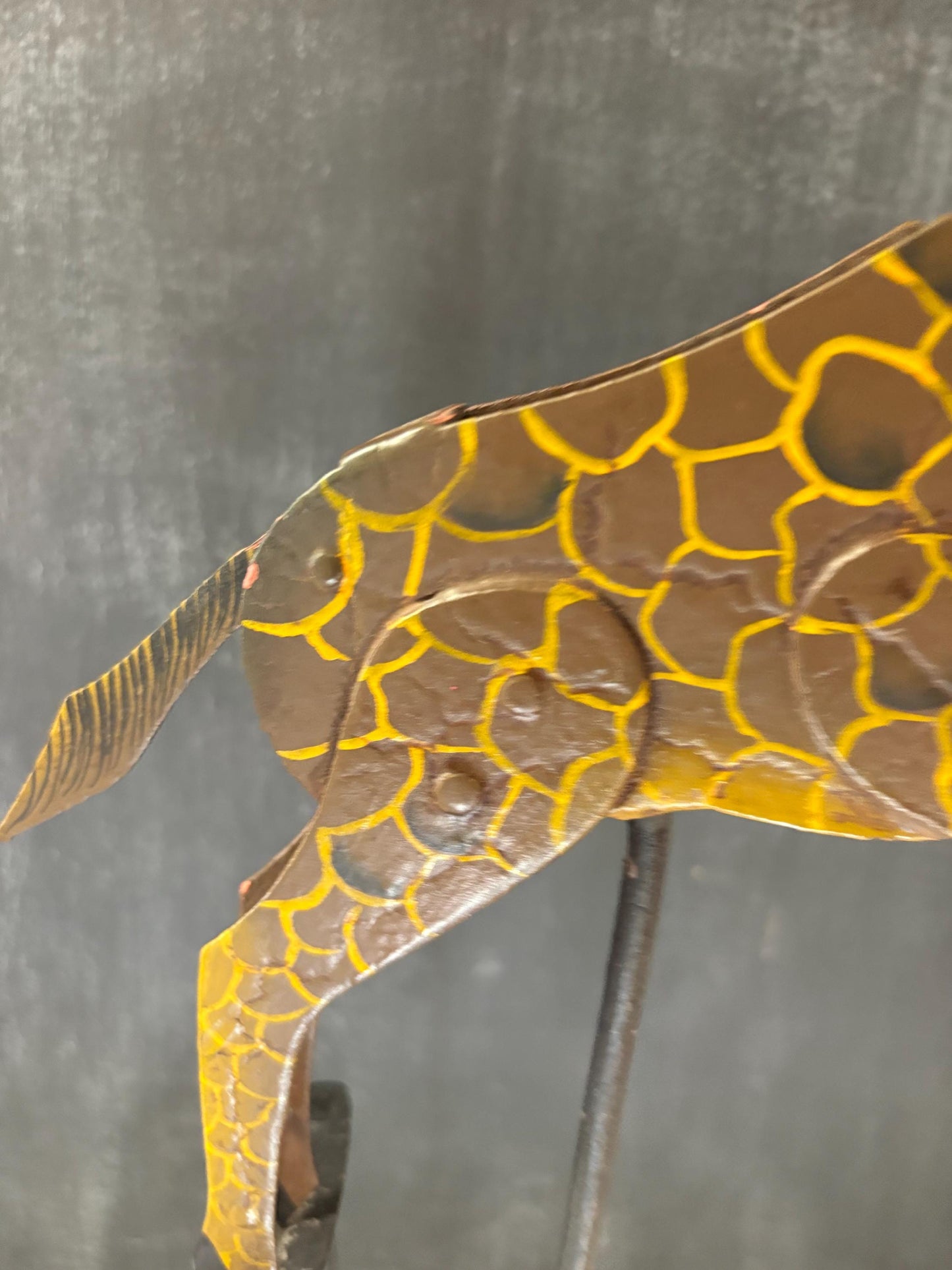 Amazing antique German balance toy  great patina  24 inches tall  complete and amazing