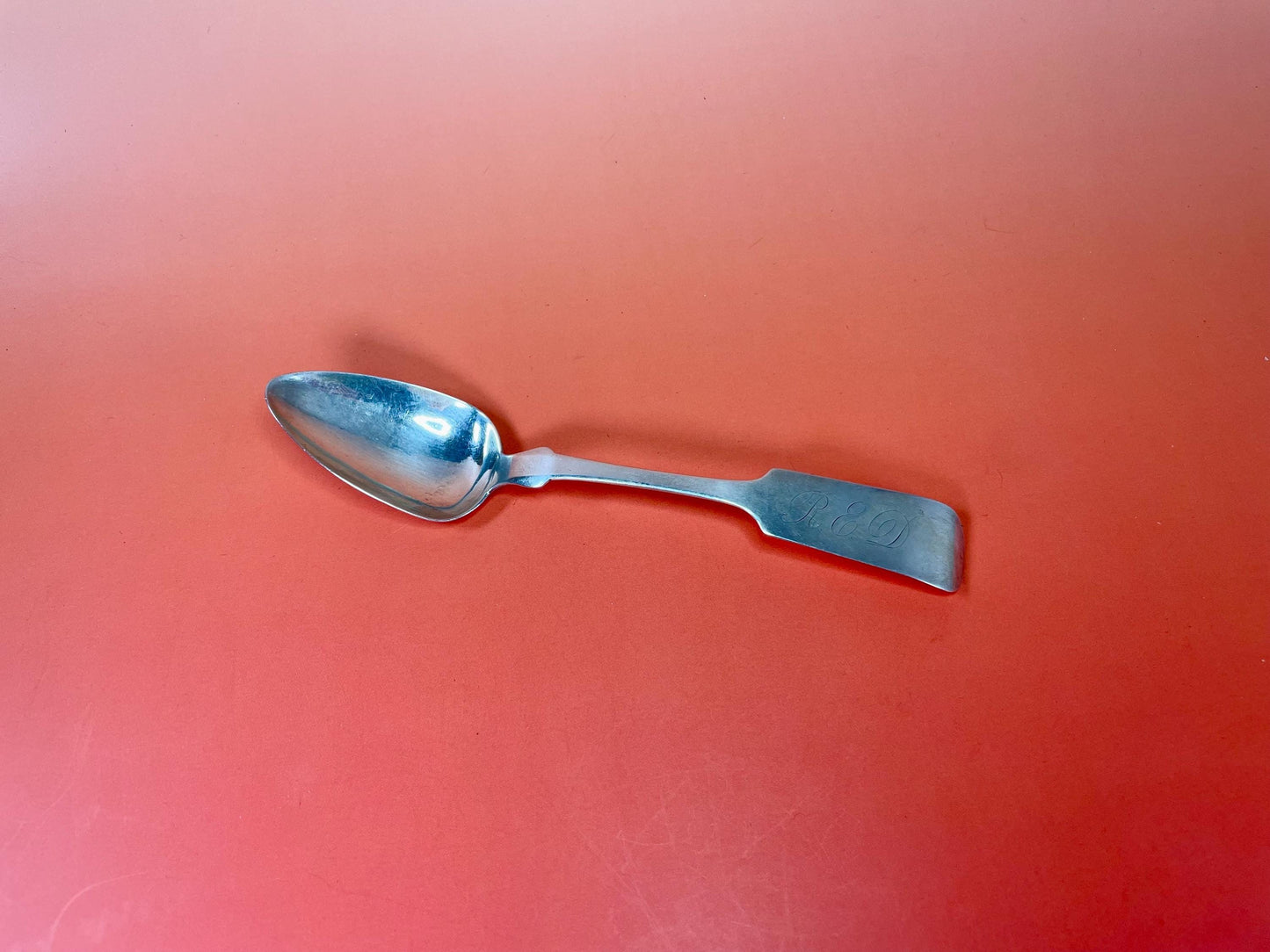 Cool Buffalo, New York Silver Spoon  circa 1842-84