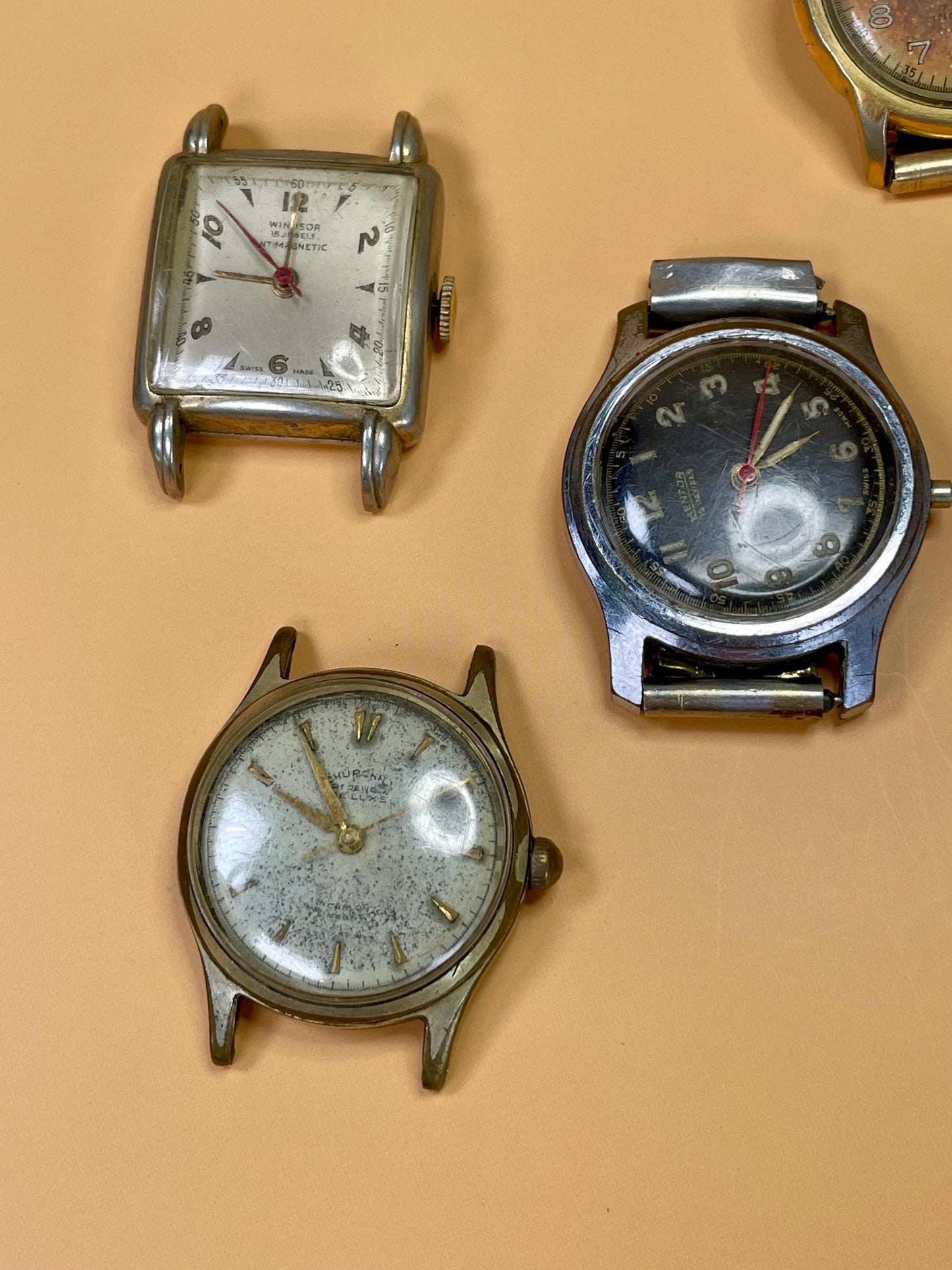 Lot of 6 Watches for Crafting