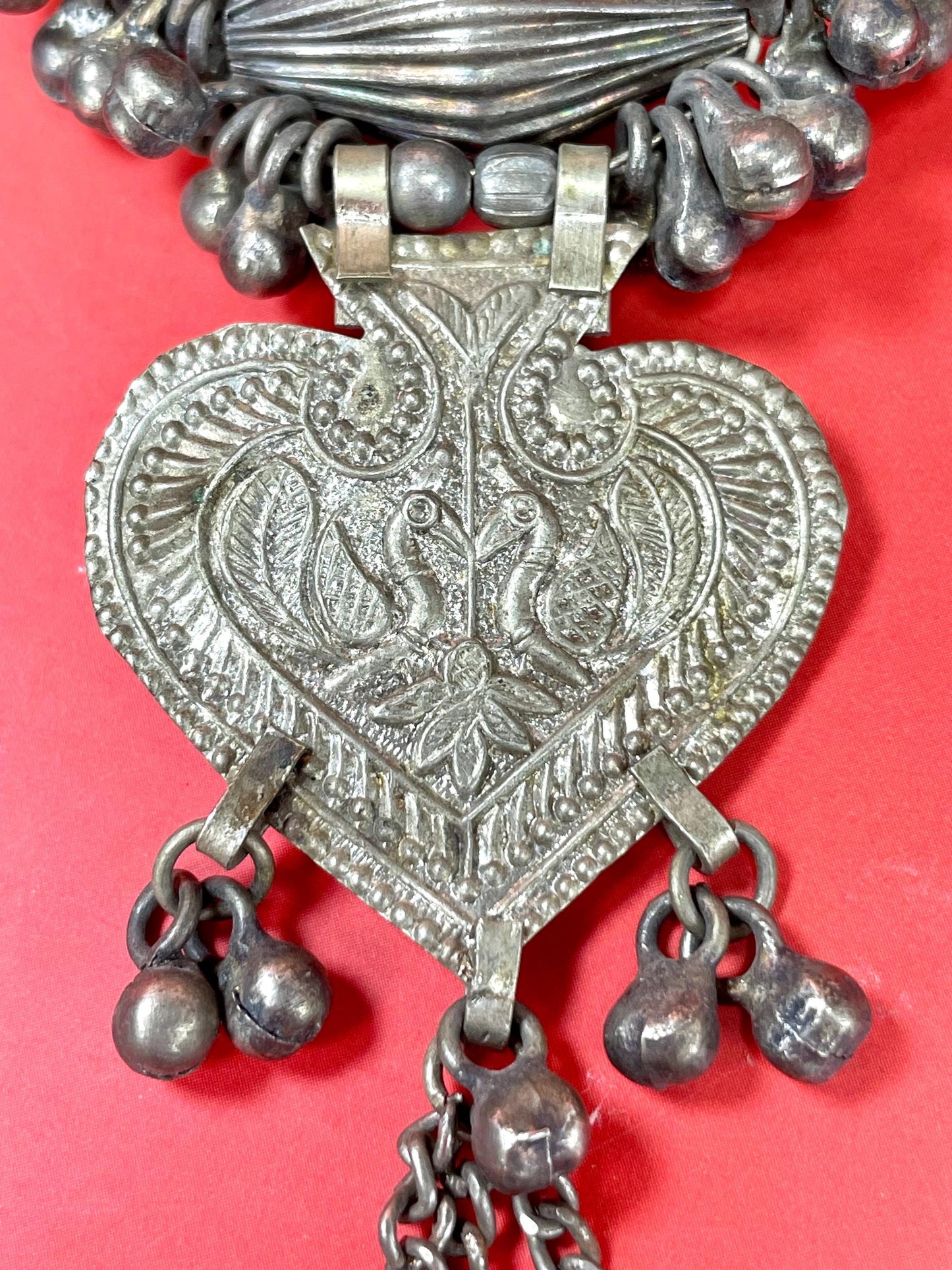 Persian Untested Silver Necklace  Beautiful Design