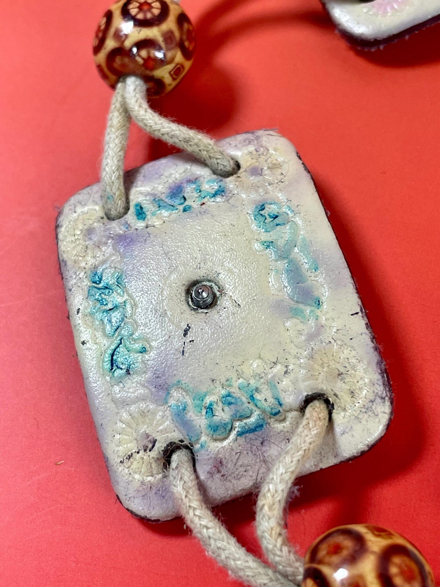 Cool Handpainted Leather Belt