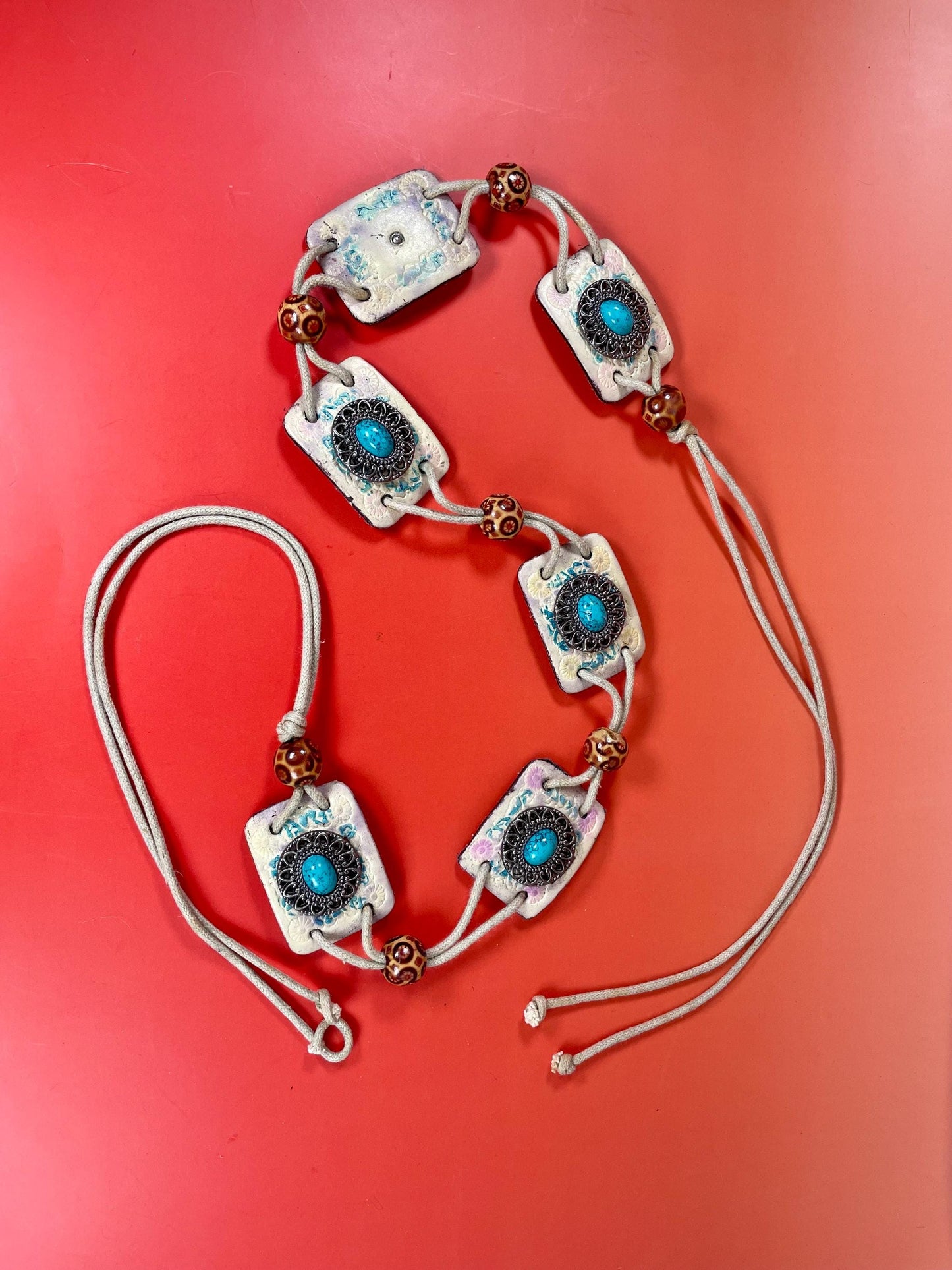 Cool Handpainted Leather Belt