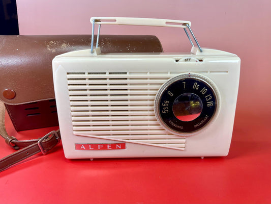 Amazing Vintage Bakelite Alpen Radio  sold as is
